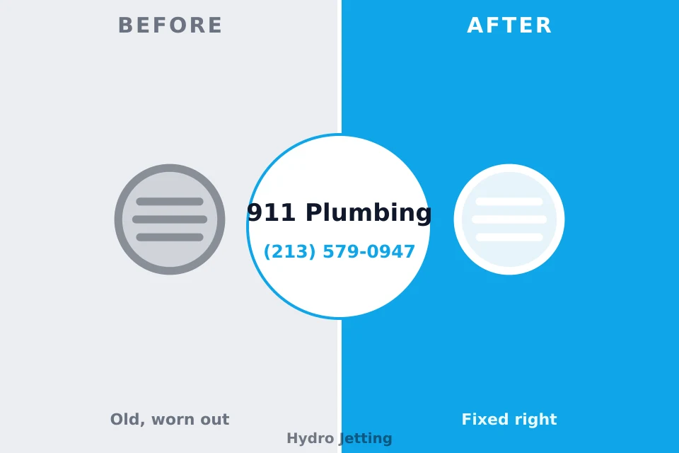 Before and after: plumbing repair San Carlos, AZ